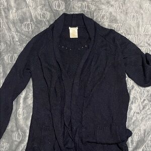Matty M Black Cardigan Sweater